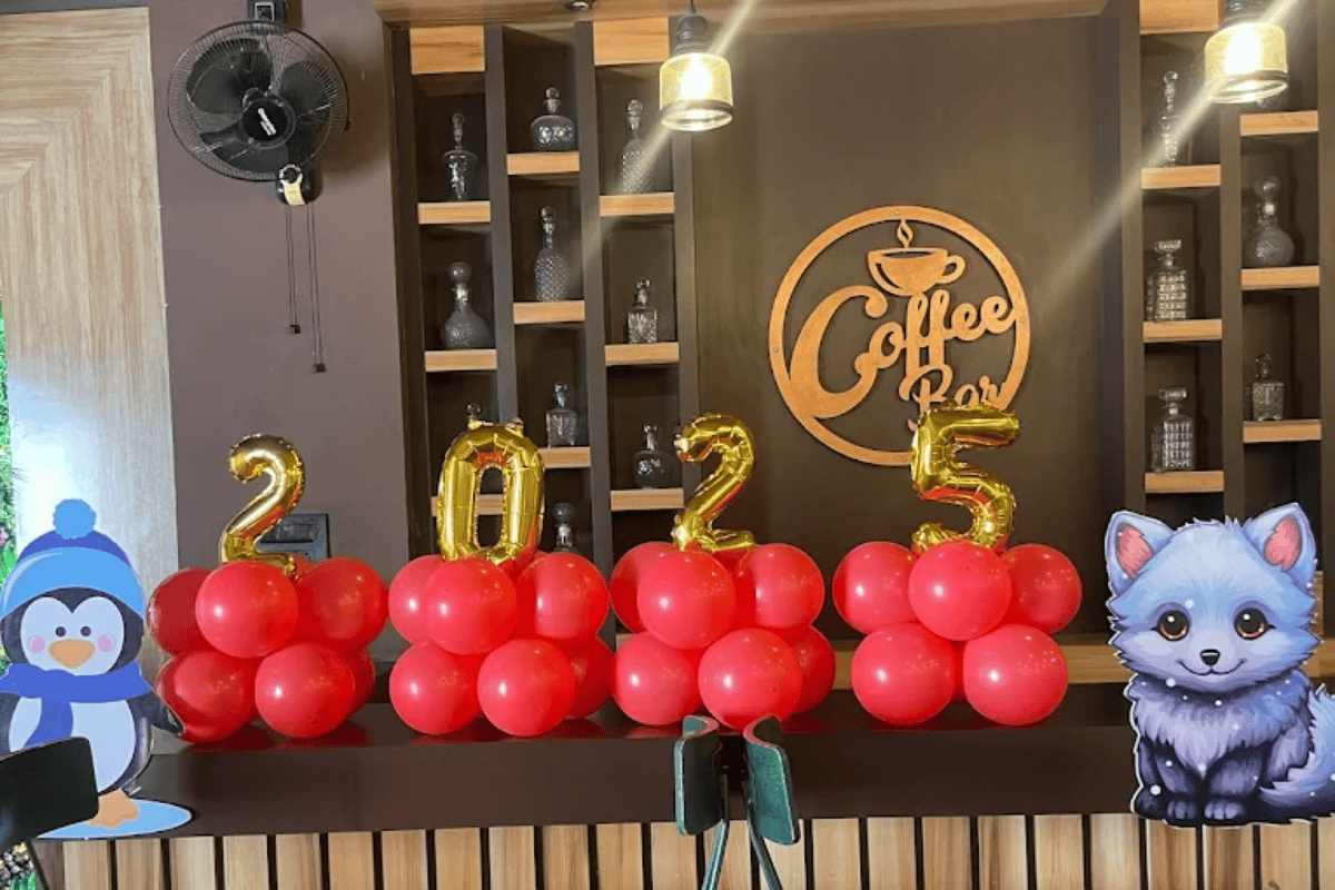 TRR Bar Detail — Coffee Bar Sign